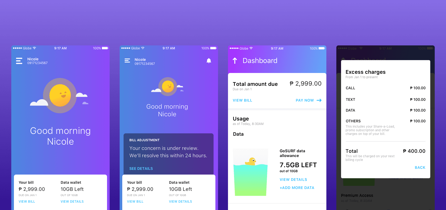 Globe One App: Making Data Transparent and Viral - Solution solution