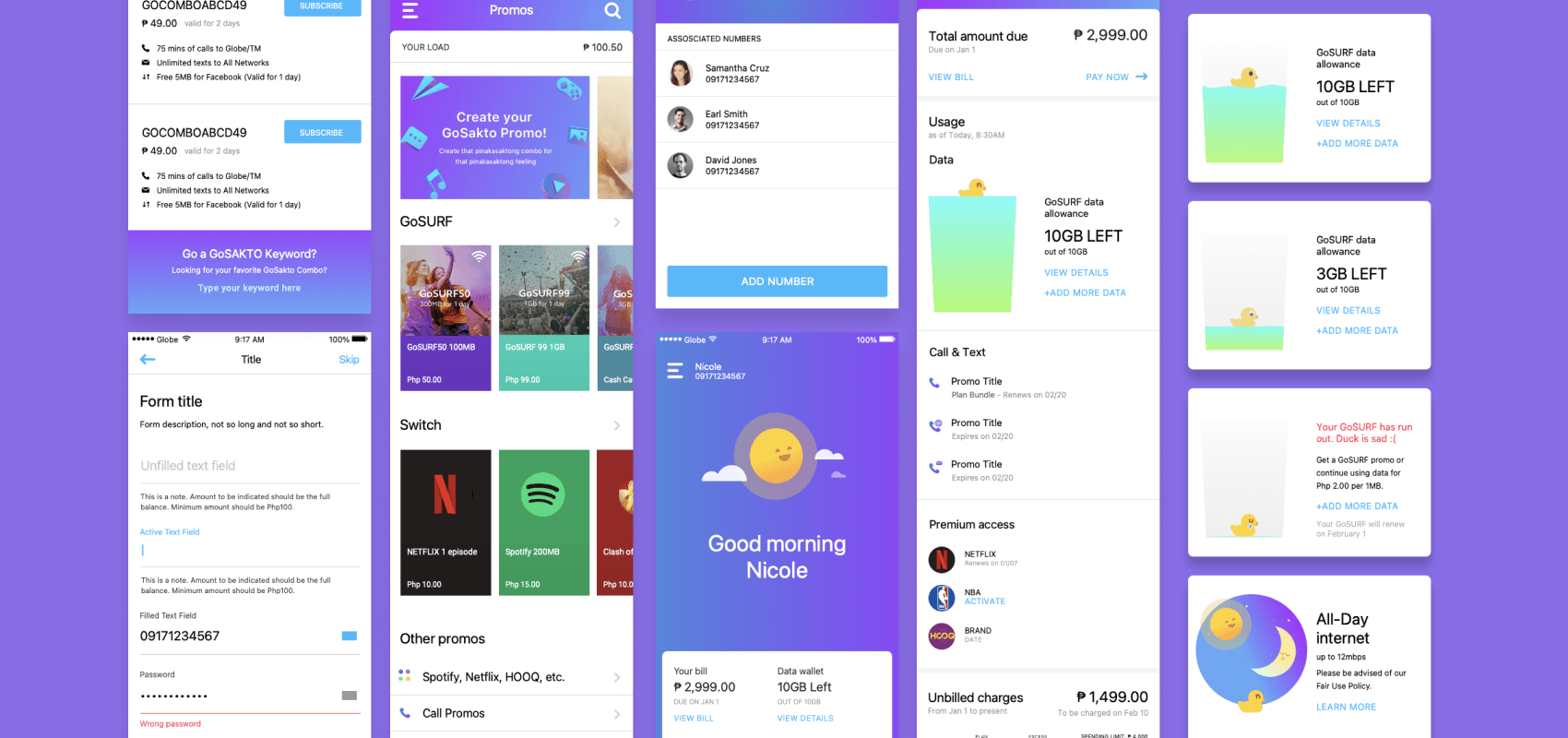 Globe One App: Making Data Transparent and Viral - Approach